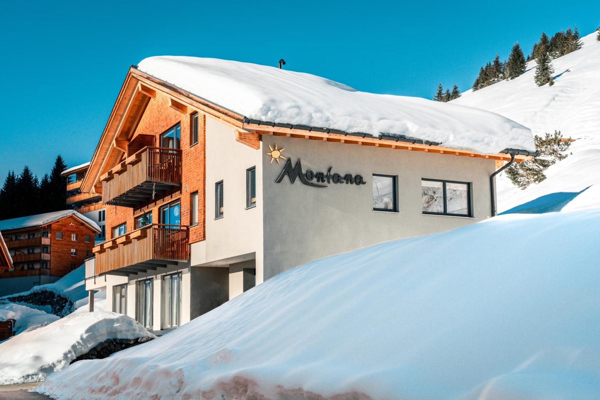 Haus Montana Apartment Damuels Exterior foto
